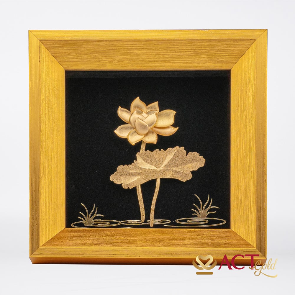 Tranh dát vàng - Quà Tặng Dát Vàng - Công Ty TNHH Q&V